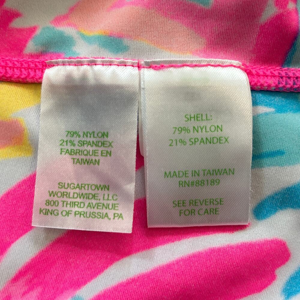 Lilly Pulitzer Luxletic UPF 50+ Kona Sunguard Goombay Smashed - Size: Small - Picture 9 of 9